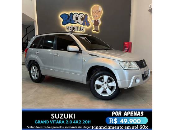 SUZUKI GRAND VITARA 2.0 4X2 16V GASOLINA 4P AUTOMÁTICO SUZUKI GRAND VITARA 2.0 4X2 16V GASOLINA 4P AUTOMÁTICO